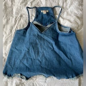 Mossimo Denim Tank Top Small